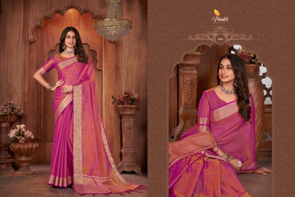 Pankh Anushka Vol 1 Linen Khadi Silk Saree Collection